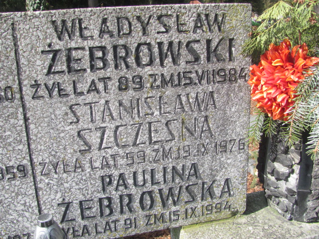 Paulina Żebrowska Częstochowa Kule - Grobonet - Wyszukiwarka osób pochowanych