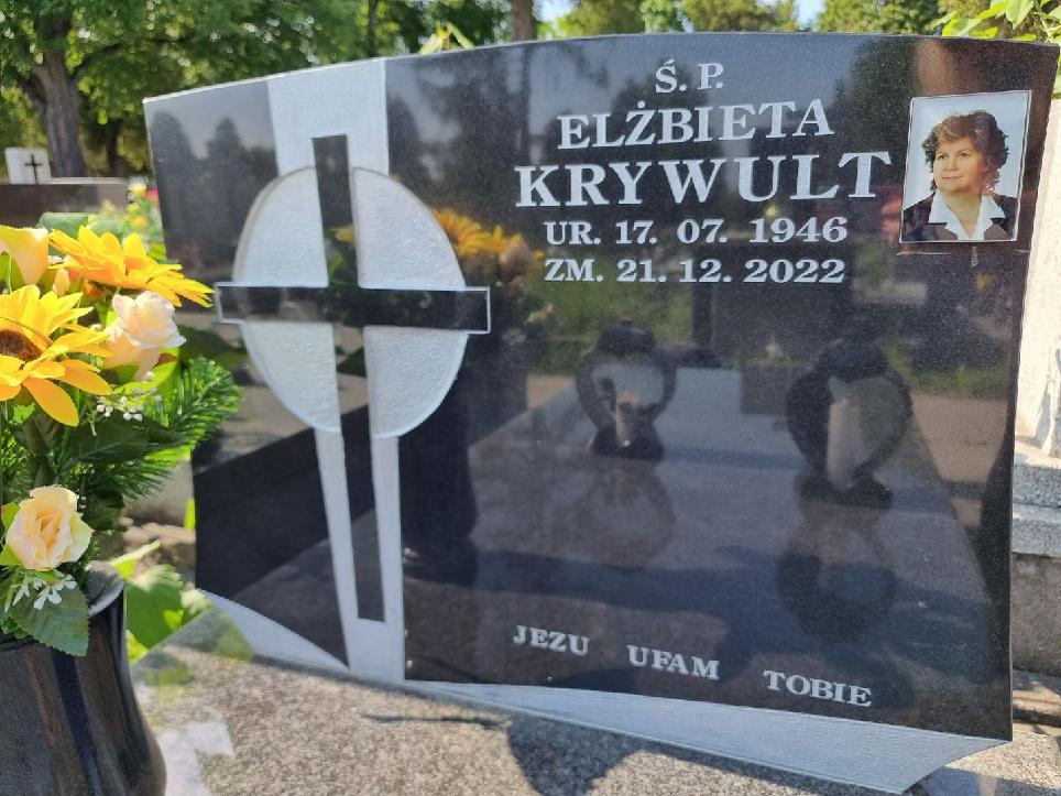 Elżbieta Krywult 1946 Częstochowa Kule - Grobonet - Wyszukiwarka osób pochowanych
