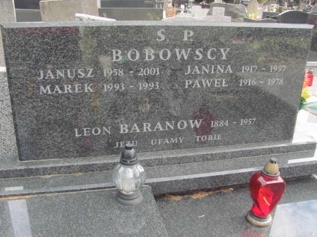 Marek Bobowski 1992 Częstochowa Kule - Grobonet - Wyszukiwarka osób pochowanych