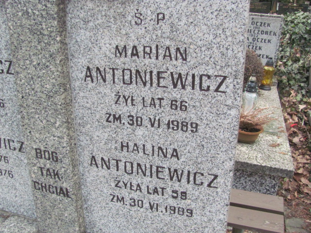 Halina Antoniewicz Częstochowa Kule - Grobonet - Wyszukiwarka osób pochowanych