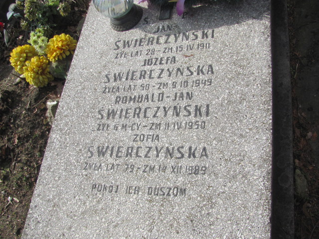 Romuald Świerczyński Częstochowa Kule - Grobonet - Wyszukiwarka osób pochowanych