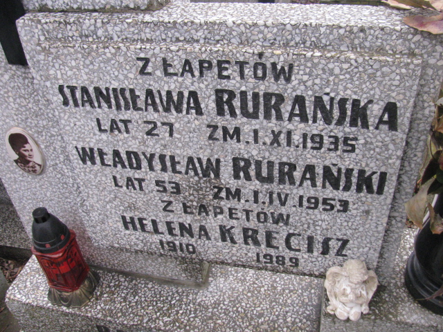 Władysław Rurański Częstochowa Kule - Grobonet - Wyszukiwarka osób pochowanych