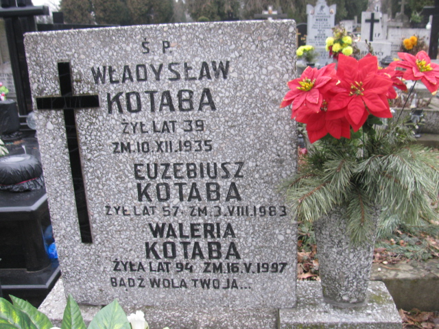 Waleria Kotaba Częstochowa Kule - Grobonet - Wyszukiwarka osób pochowanych