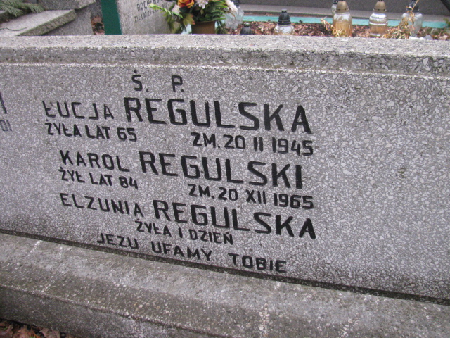 Karol Regulski Częstochowa Kule - Grobonet - Wyszukiwarka osób pochowanych
