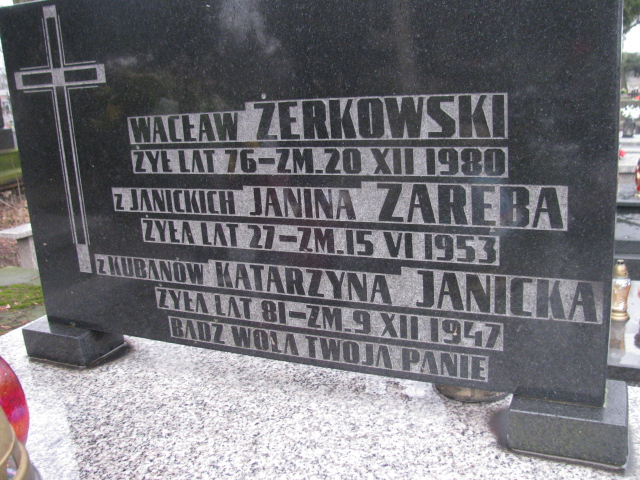 Wacław Żerkowski Częstochowa Kule - Grobonet - Wyszukiwarka osób pochowanych