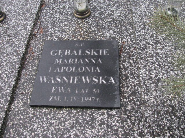 Ewa Waśniewska Częstochowa Kule - Grobonet - Wyszukiwarka osób pochowanych