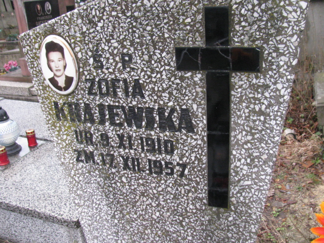 Zofia Krajewska 1910 Częstochowa Kule - Grobonet - Wyszukiwarka osób pochowanych