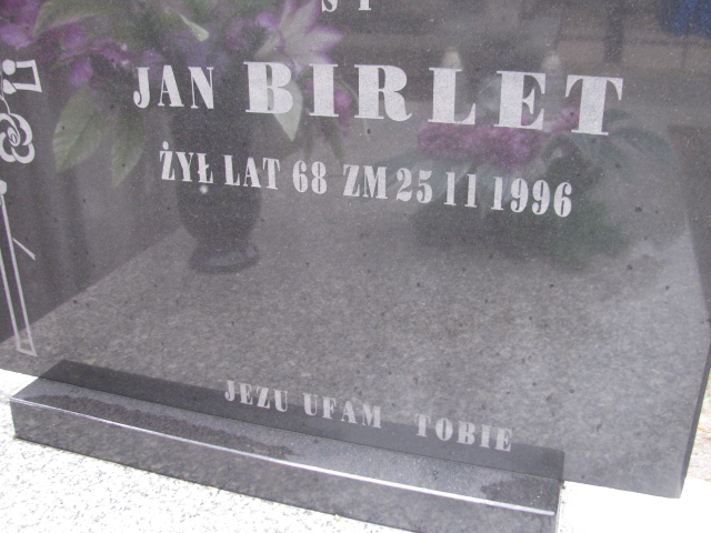 Walentyna Birlet 1926 Częstochowa Kule - Grobonet - Wyszukiwarka osób pochowanych