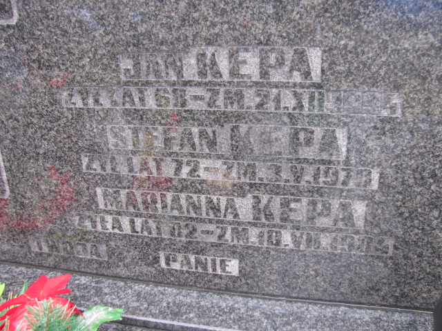 Jan Kępa Częstochowa Kule - Grobonet - Wyszukiwarka osób pochowanych