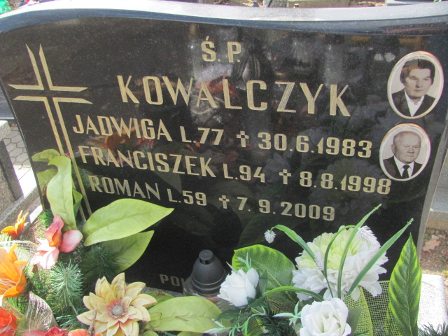 Jadwiga Kowalczyk Częstochowa Kule - Grobonet - Wyszukiwarka osób pochowanych