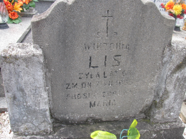 Wiktoria Lis  Częstochowa Kule - Grobonet - Wyszukiwarka osób pochowanych