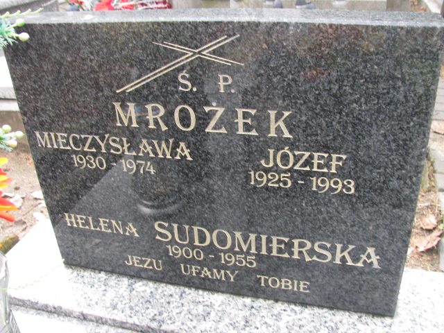 Józef Mrożek 1924 Częstochowa Kule - Grobonet - Wyszukiwarka osób pochowanych