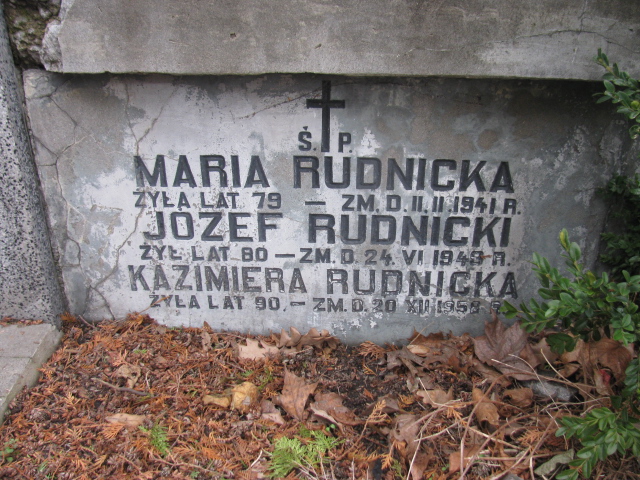 Kazimiera Rudnicka Częstochowa Kule - Grobonet - Wyszukiwarka osób pochowanych