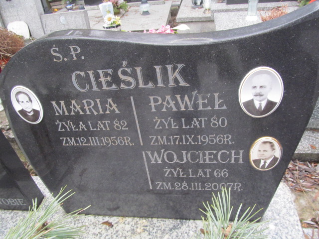 Janina Cieślik Częstochowa Kule - Grobonet - Wyszukiwarka osób pochowanych