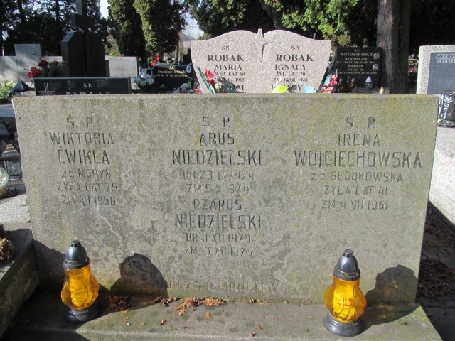 Wiktoria Ćwikła Częstochowa Kule - Grobonet - Wyszukiwarka osób pochowanych