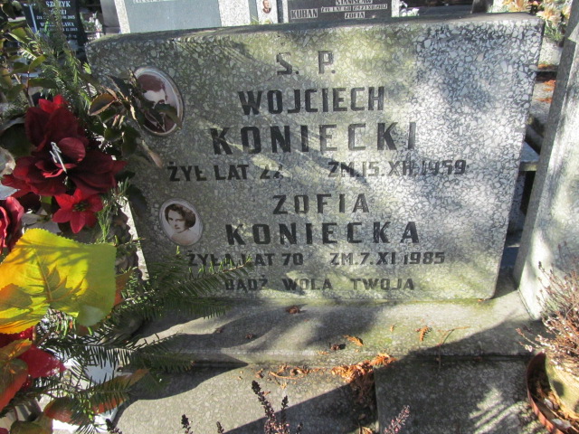 Wojciech Koniecki Częstochowa Kule - Grobonet - Wyszukiwarka osób pochowanych