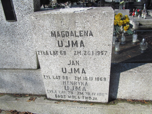 Jan Ujma Częstochowa Kule - Grobonet - Wyszukiwarka osób pochowanych