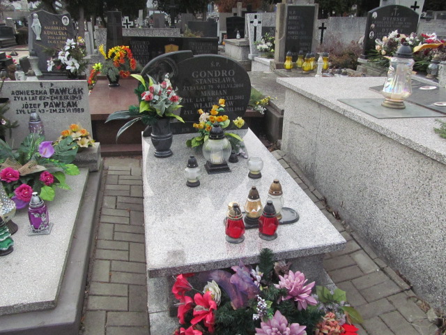 Grób Stanisława Gondro