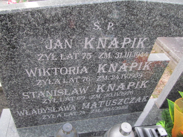 Ryszard Knapik 1952 Częstochowa Kule - Grobonet - Wyszukiwarka osób pochowanych