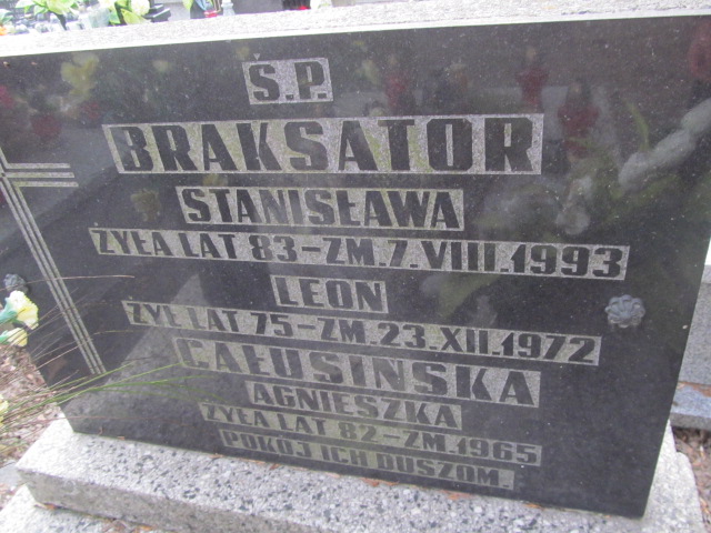 Andrzej Braksator Częstochowa Kule - Grobonet - Wyszukiwarka osób pochowanych