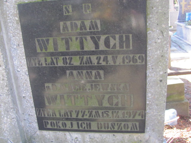 Anna Wittych Częstochowa Kule - Grobonet - Wyszukiwarka osób pochowanych