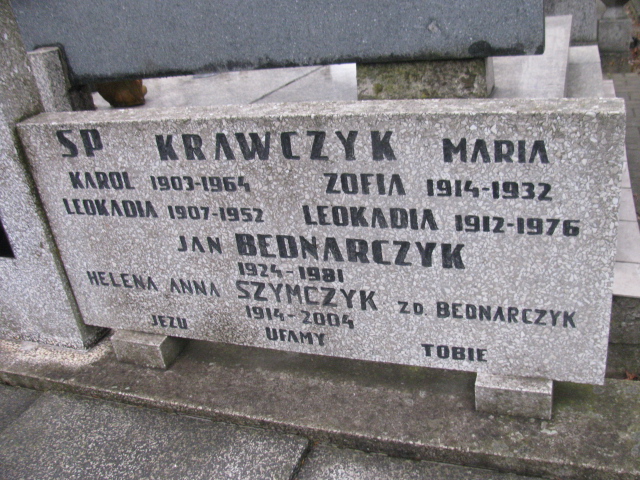 Karol Krawczyk 1902 Częstochowa Kule - Grobonet - Wyszukiwarka osób pochowanych