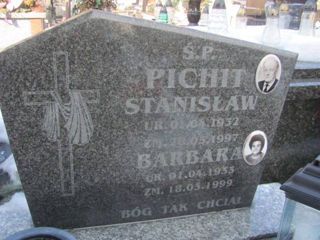 Barbara Pichit 1933 Częstochowa Kule - Grobonet - Wyszukiwarka osób pochowanych