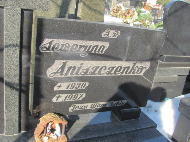 Jan Aniszczenko 1933 Częstochowa Kule - Grobonet - Wyszukiwarka osób pochowanych
