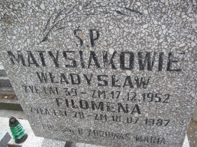 Władysław Matysiak Częstochowa Kule - Grobonet - Wyszukiwarka osób pochowanych