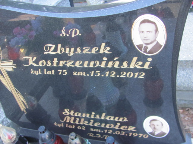 Zbigniew Kostrzewiński Częstochowa Kule - Grobonet - Wyszukiwarka osób pochowanych