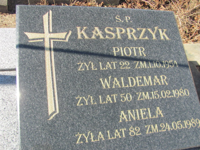 Piotr Kasprzyk Częstochowa Kule - Grobonet - Wyszukiwarka osób pochowanych