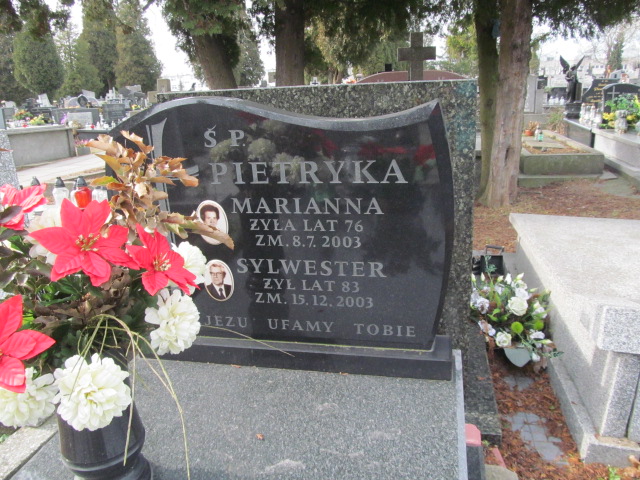 Sylwester Pietryka Częstochowa Kule - Grobonet - Wyszukiwarka osób pochowanych