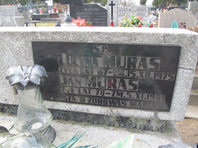 Lucyna Muras Częstochowa Kule - Grobonet - Wyszukiwarka osób pochowanych