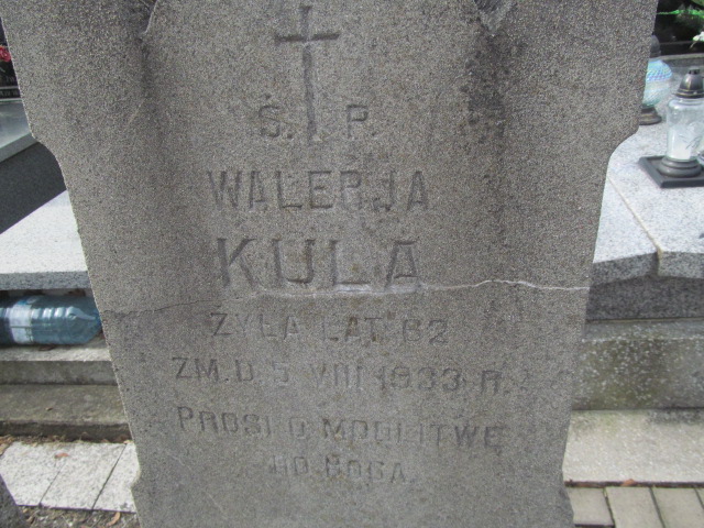 Walerja Kula Częstochowa Kule - Grobonet - Wyszukiwarka osób pochowanych