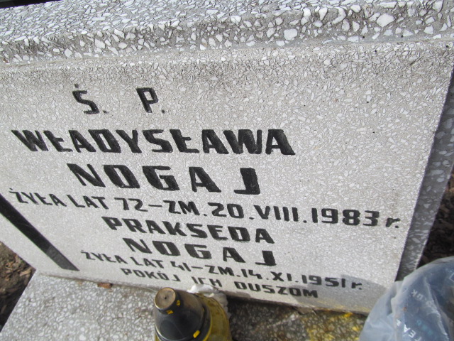 Adam Nogaj 1949 Częstochowa Kule - Grobonet - Wyszukiwarka osób pochowanych