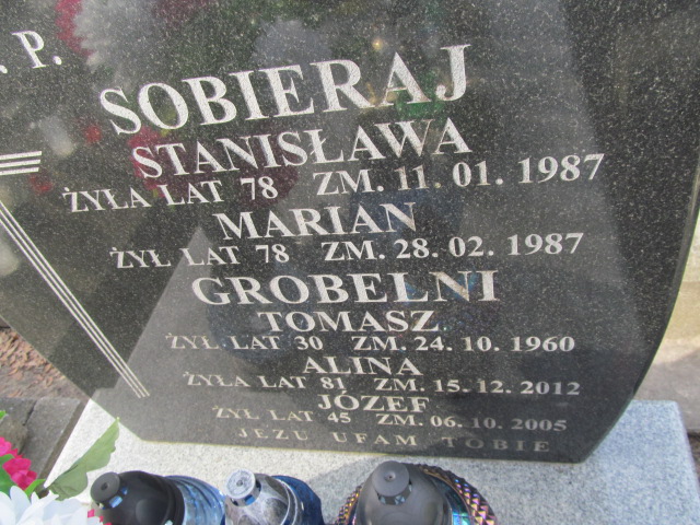 Alina Grobelni Częstochowa Kule - Grobonet - Wyszukiwarka osób pochowanych