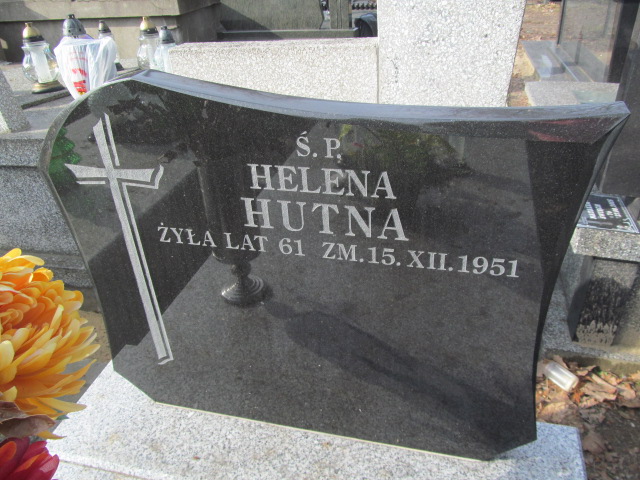 Helena Hutna Częstochowa Kule - Grobonet - Wyszukiwarka osób pochowanych
