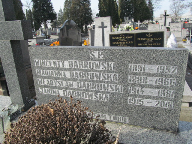 Marianna Dąbrowska 1921 Częstochowa Kule - Grobonet - Wyszukiwarka osób pochowanych