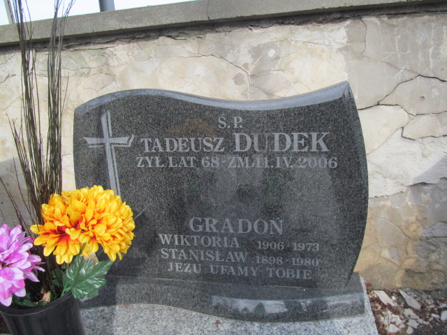 Tadeusz Dudek Częstochowa Kule - Grobonet - Wyszukiwarka osób pochowanych