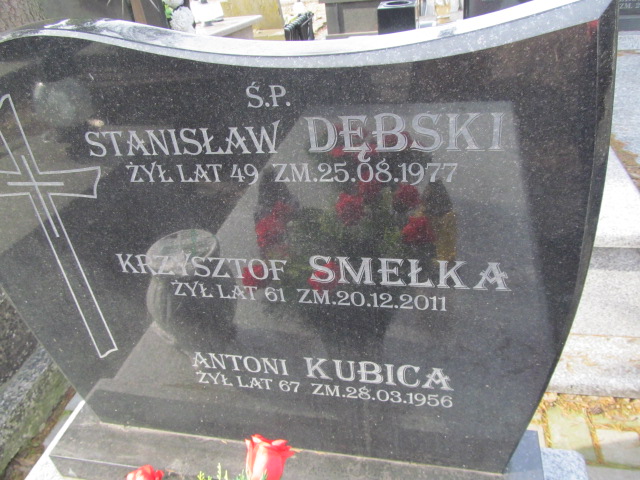 Krzysztof Smełka Częstochowa Kule - Grobonet - Wyszukiwarka osób pochowanych