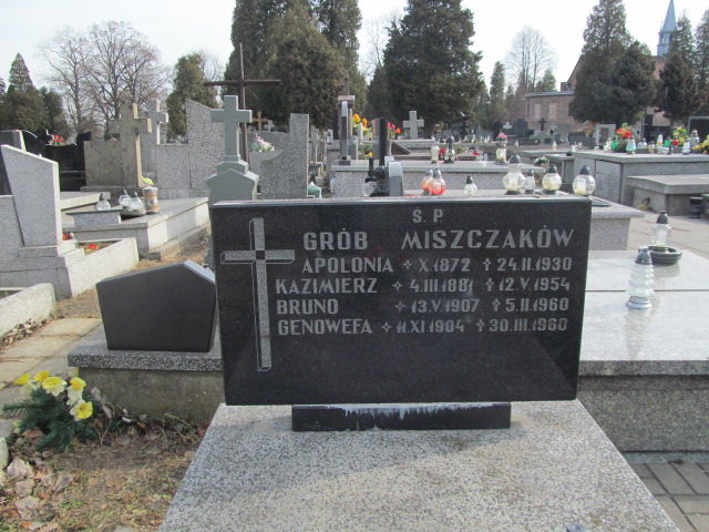 Bruno Miszczak 1907 Częstochowa Kule - Grobonet - Wyszukiwarka osób pochowanych