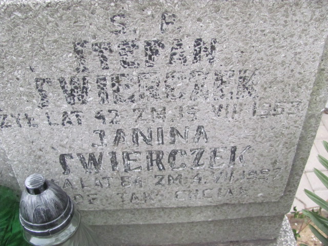 Stefan Świerczek Częstochowa Kule - Grobonet - Wyszukiwarka osób pochowanych
