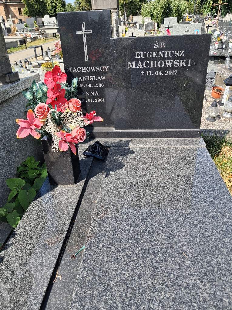 Eugeniusz Machowski 1953 Częstochowa Kule - Grobonet - Wyszukiwarka osób pochowanych