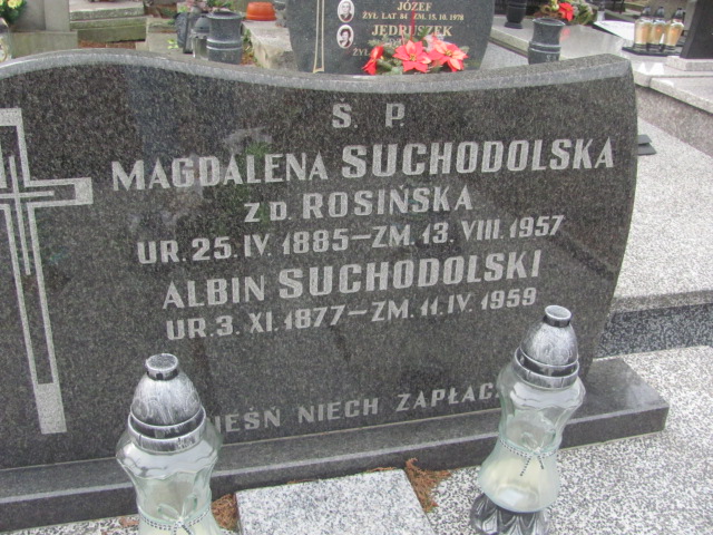 Albin Suchodolski 1877 Częstochowa Kule - Grobonet - Wyszukiwarka osób pochowanych