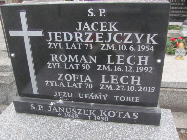 Janusz Kotas  1947 Częstochowa Kule - Grobonet - Wyszukiwarka osób pochowanych