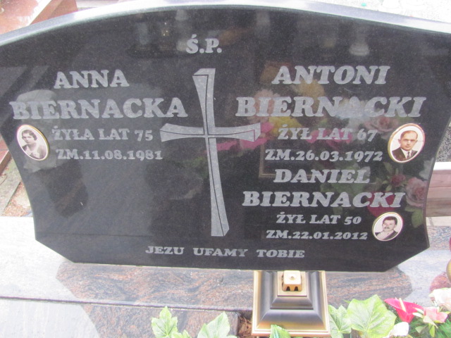 Daniel Biernacki Częstochowa Kule - Grobonet - Wyszukiwarka osób pochowanych