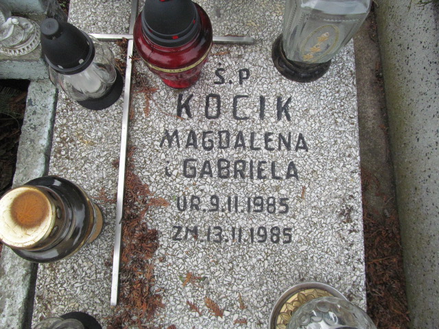 Gabriela Kociak 1985 Częstochowa Kule - Grobonet - Wyszukiwarka osób pochowanych