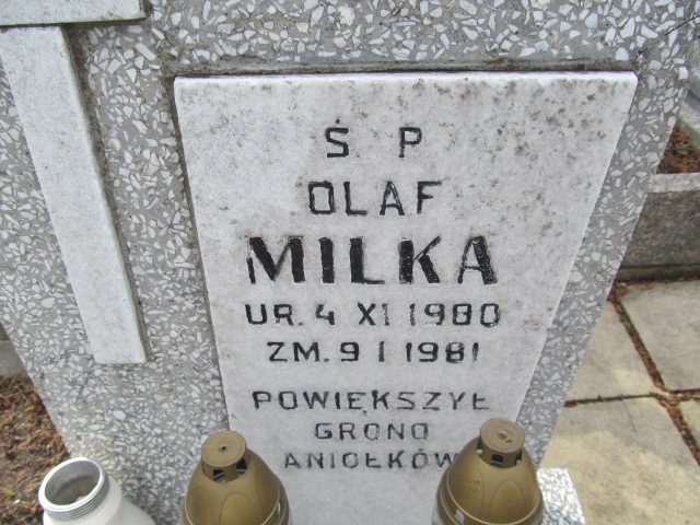 Olaf Milka 1980 Częstochowa Kule - Grobonet - Wyszukiwarka osób pochowanych
