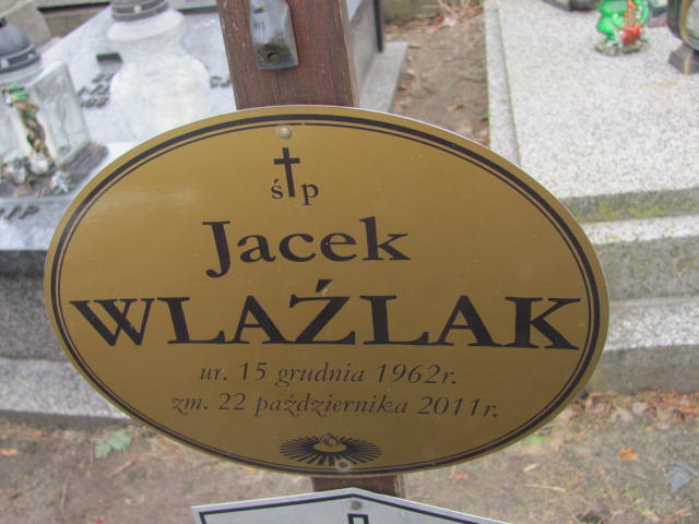 Jacek Wlaźlak 1962 Częstochowa Kule - Grobonet - Wyszukiwarka osób pochowanych