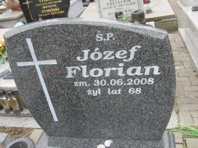 Józef Florian Częstochowa Kule - Grobonet - Wyszukiwarka osób pochowanych
